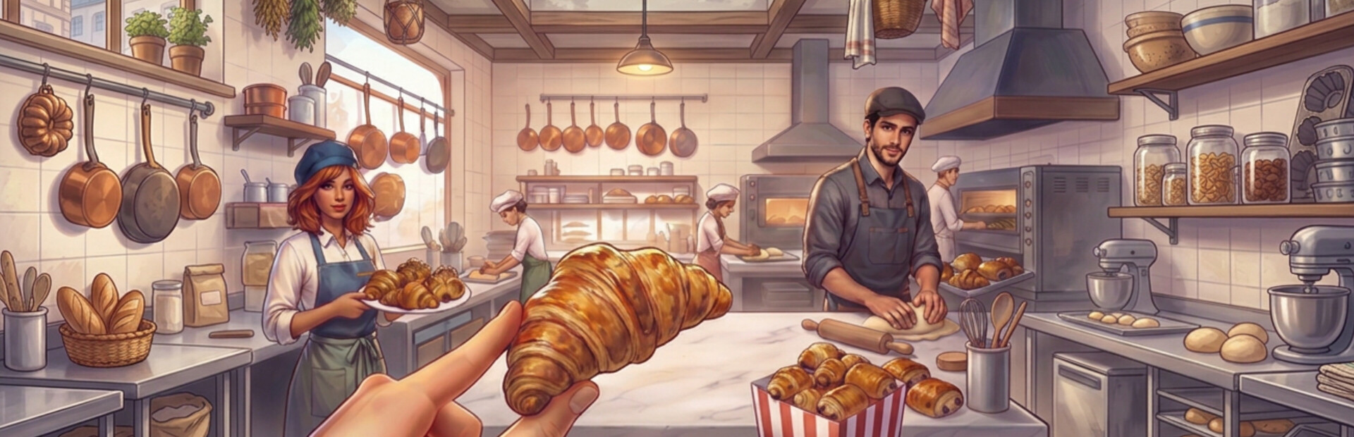Croissant Simulator Demo
