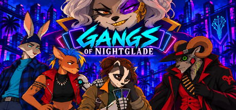 Gangs of Nightglade — Steam header