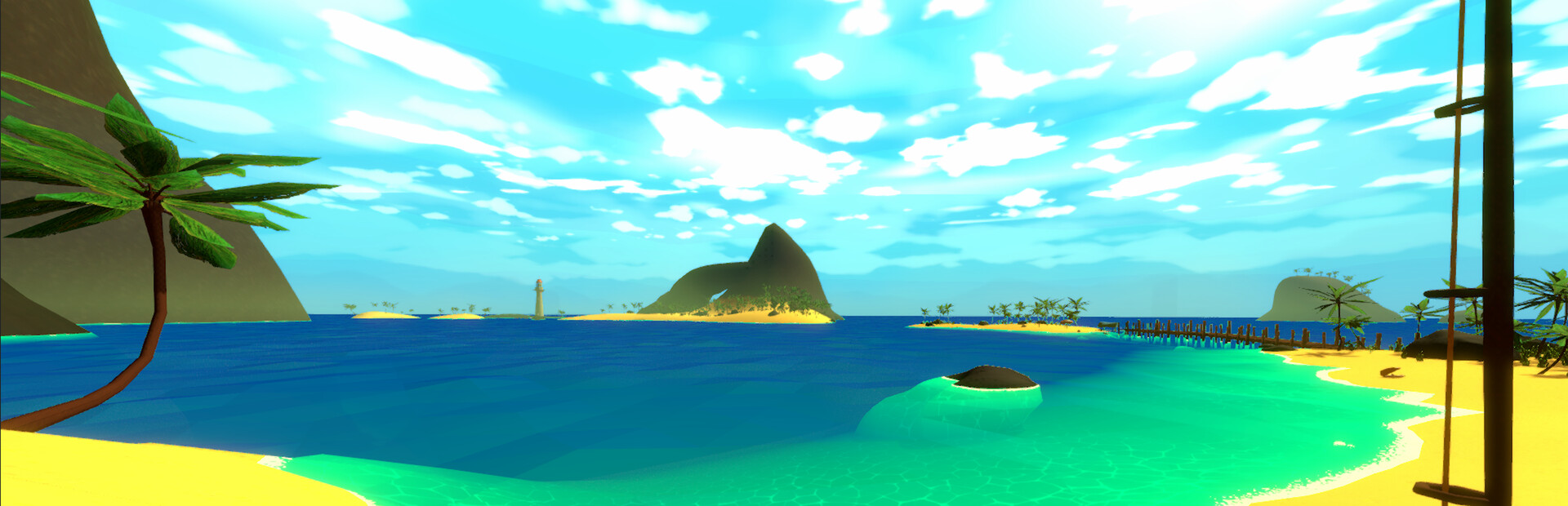 Tropical Fishing Island