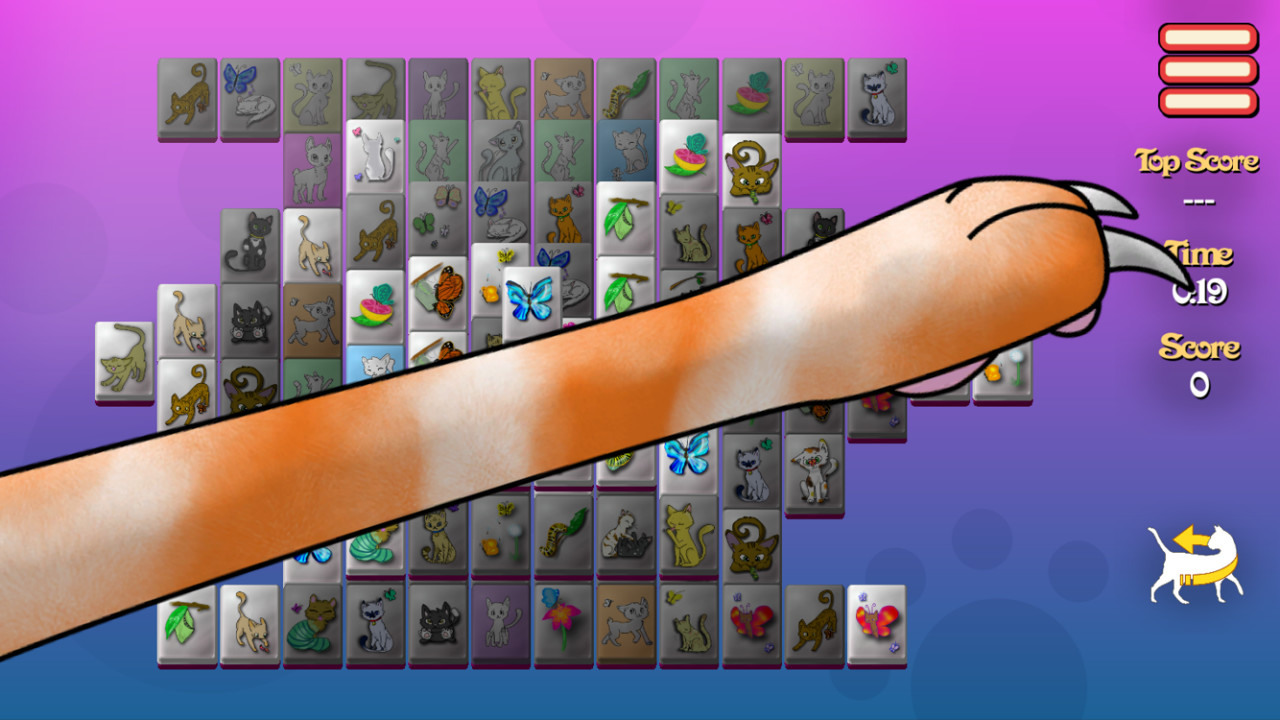 Meow-Jong Solitaire screenshot 3