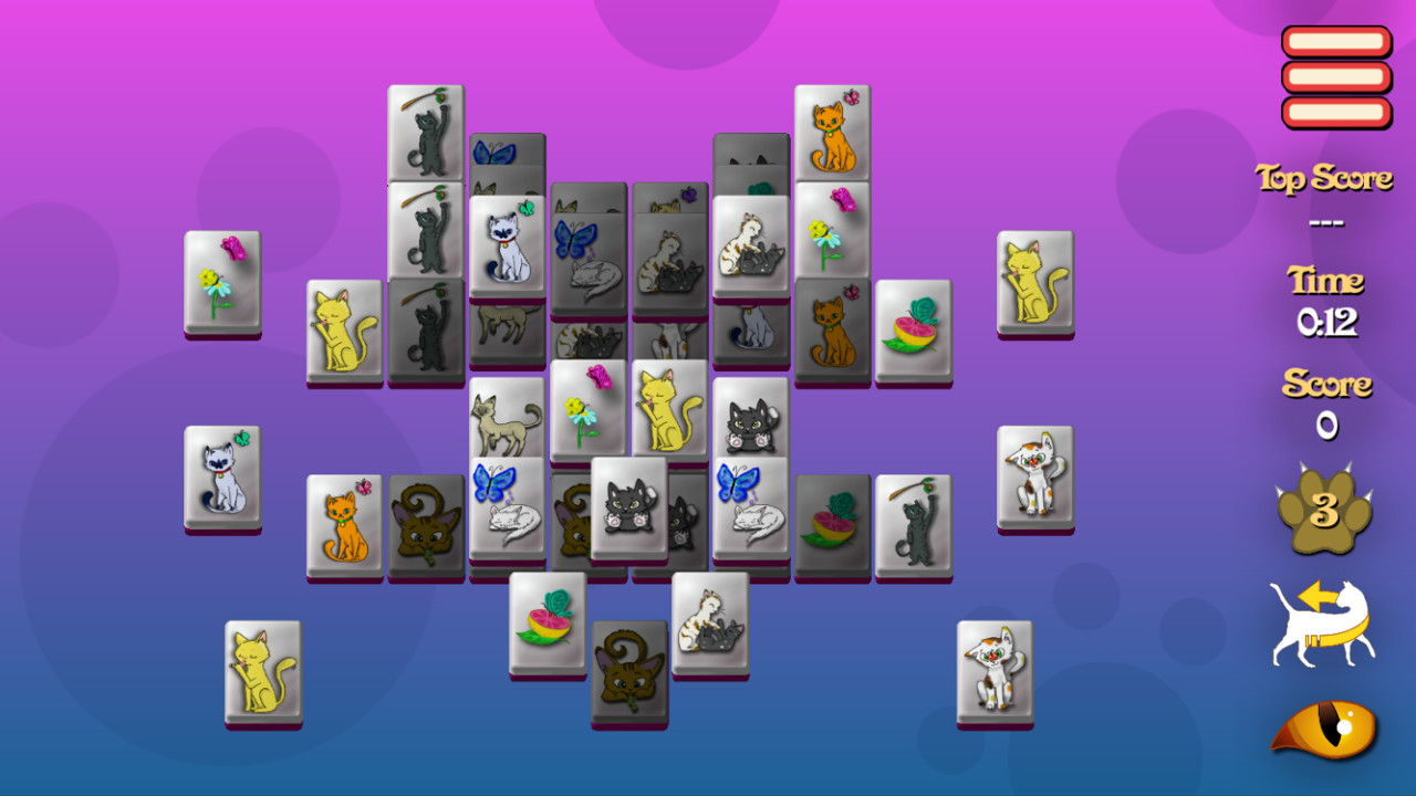 Meow-Jong Solitaire screenshot 8