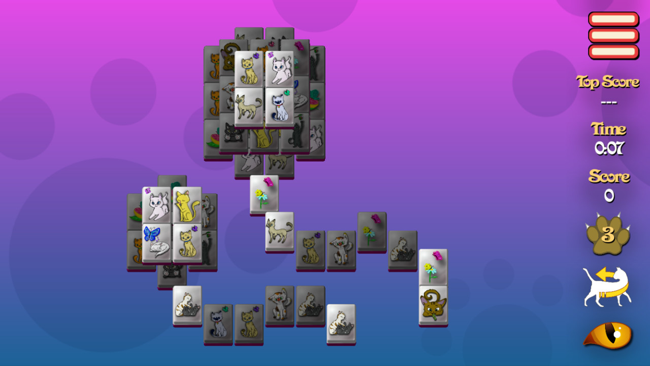 Meow-Jong Solitaire screenshot 5
