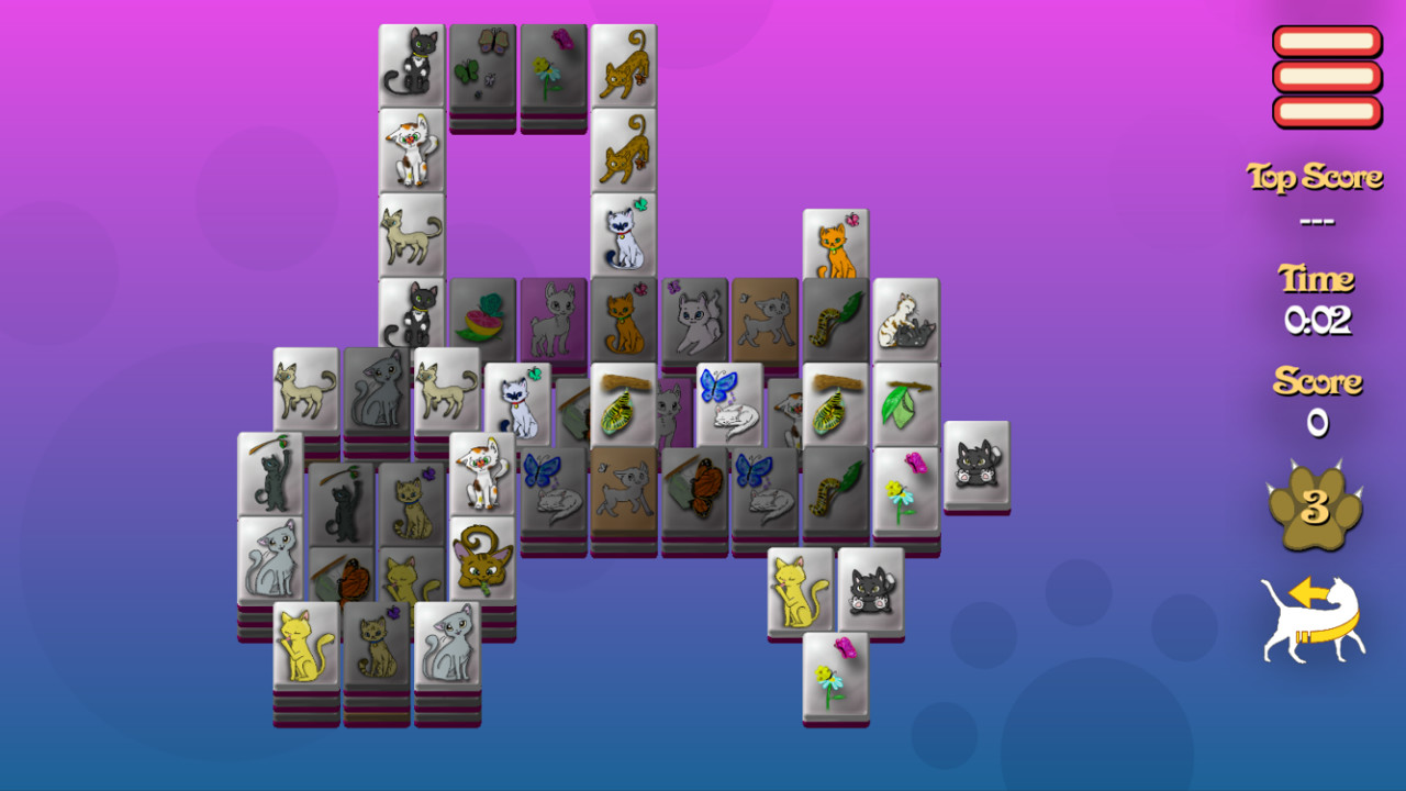 Meow-Jong Solitaire screenshot 9