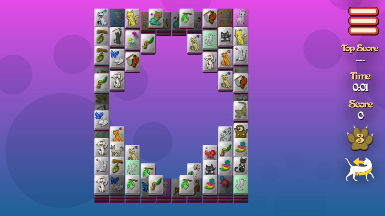 Meow-Jong Solitaire screenshot 7