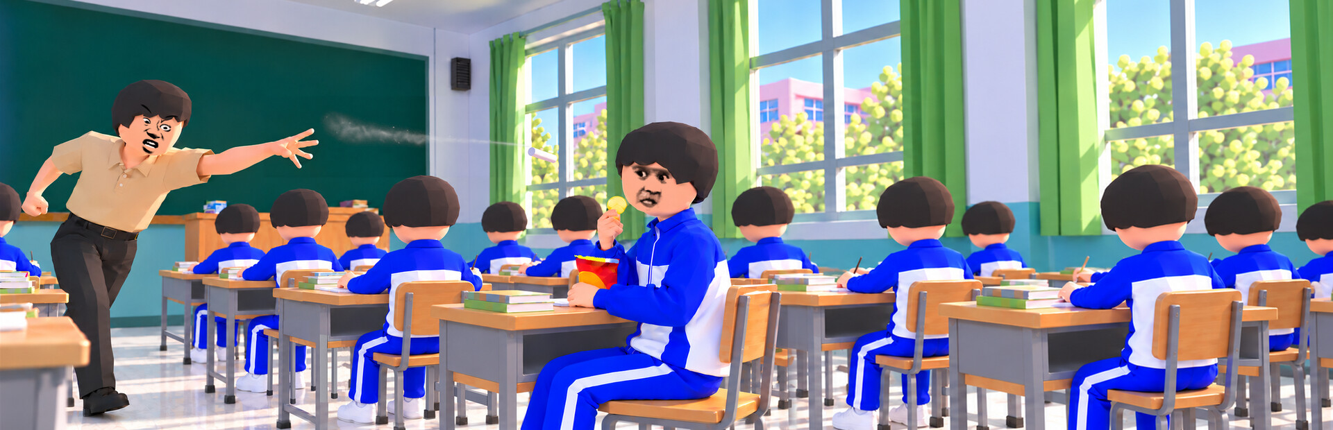 Don't Get Caught by the Teacher!