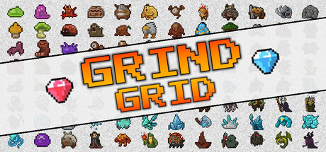 Grind Grid — Steam header