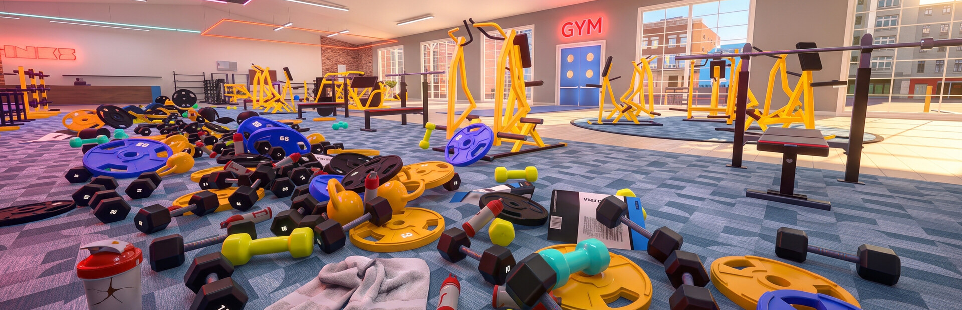 Gym Tidy Up Demo
