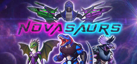 NovaSaurs — Steam header
