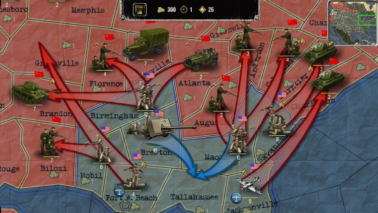 Strategy & Tactics: Wargame Collection - USSR vs USA! screenshot 2