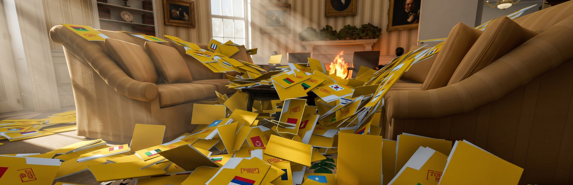Oval Office Tidy Up