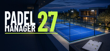 Padel Manager 27 — Steam header