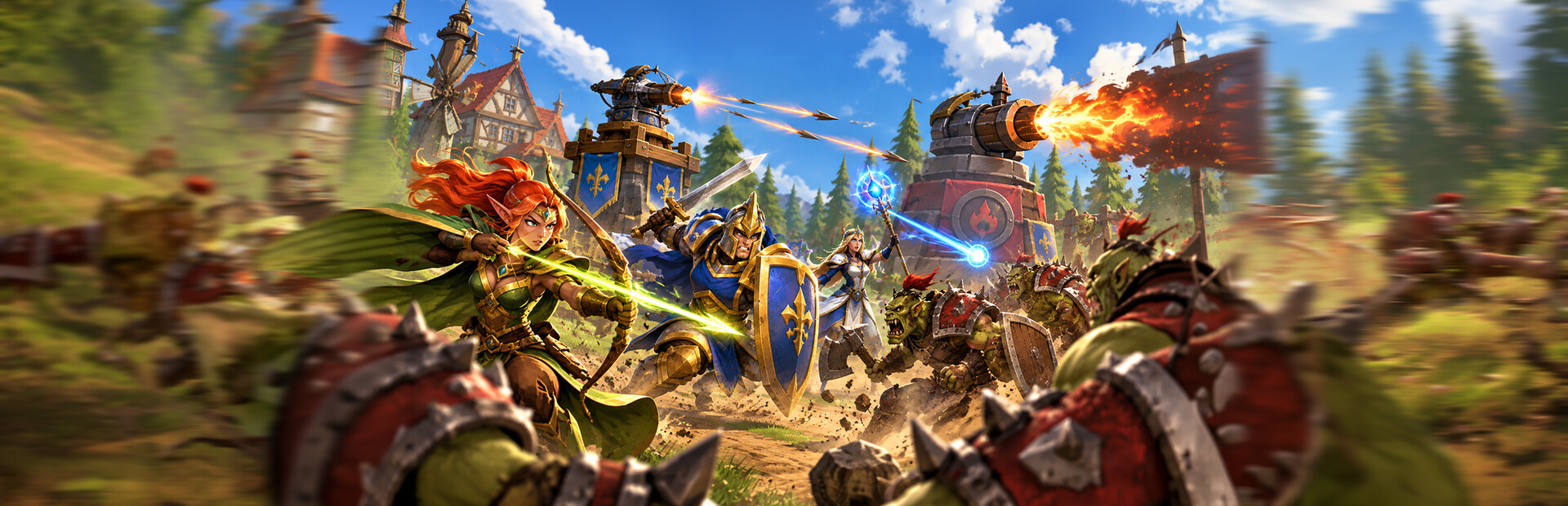 Heroes vs Orcs: Tower Defense