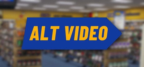 Alt Video - Personal Retro Video Store — Steam header