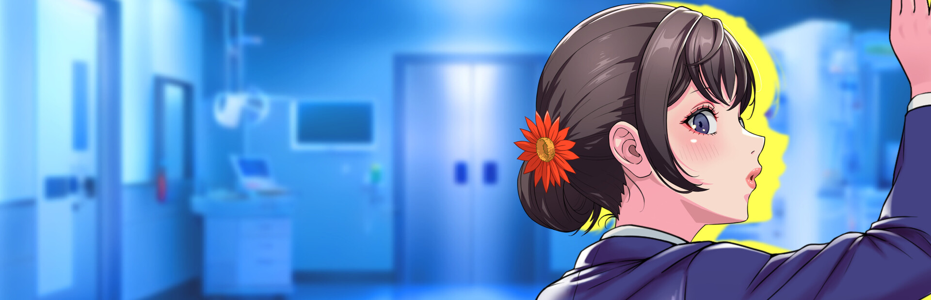 デカ尻キャビンアテンダントに健康診断 Demo