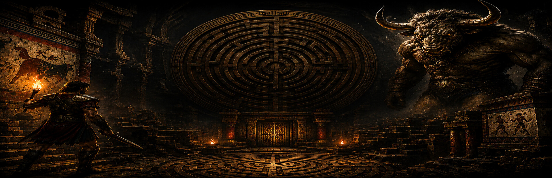 Forty Depths Beneath Knossos: The Minotaur's Maze Demo
