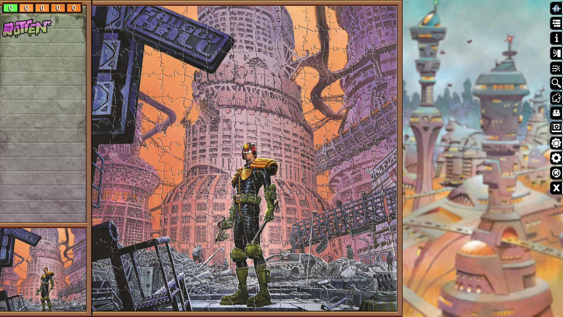 Pixel Puzzles Ultimate - Puzzle Pack: 2000 AD screenshot 10