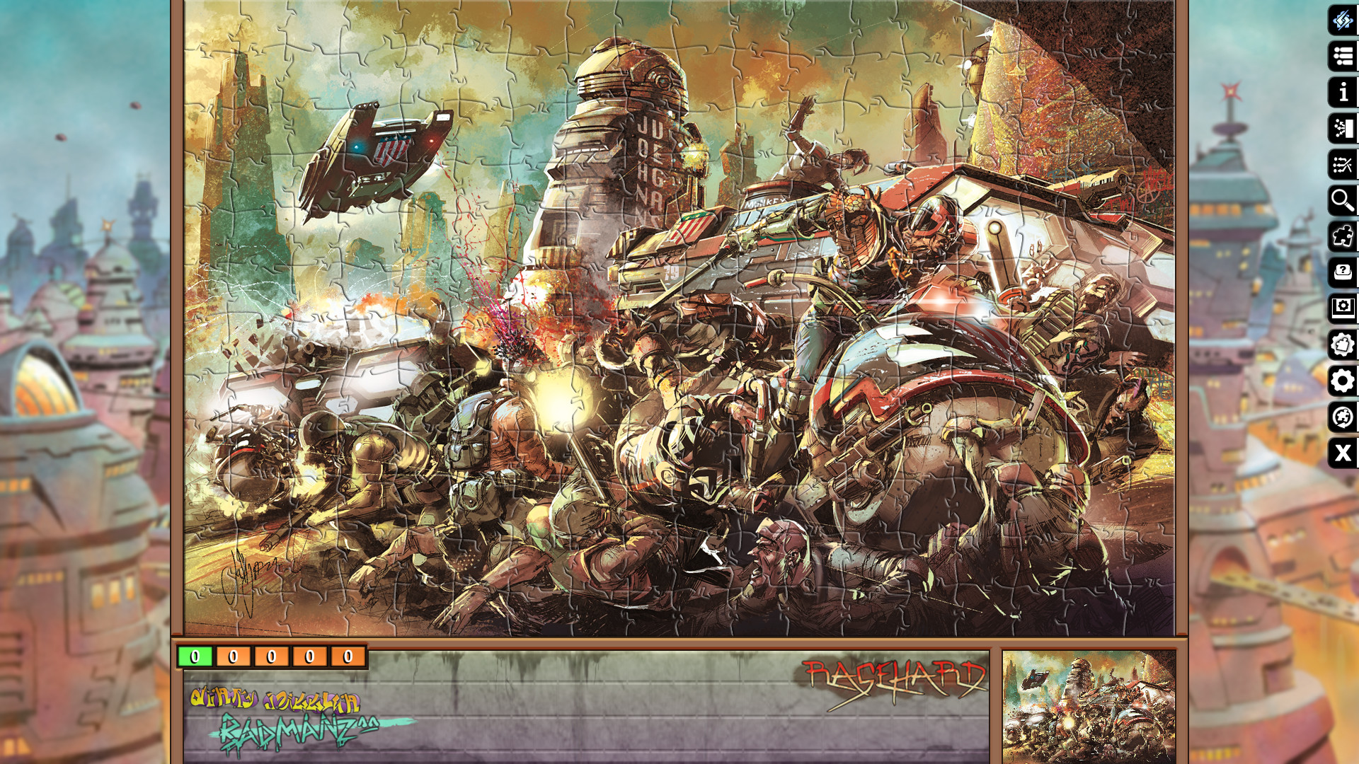 Pixel Puzzles Ultimate - Puzzle Pack: 2000 AD screenshot 13