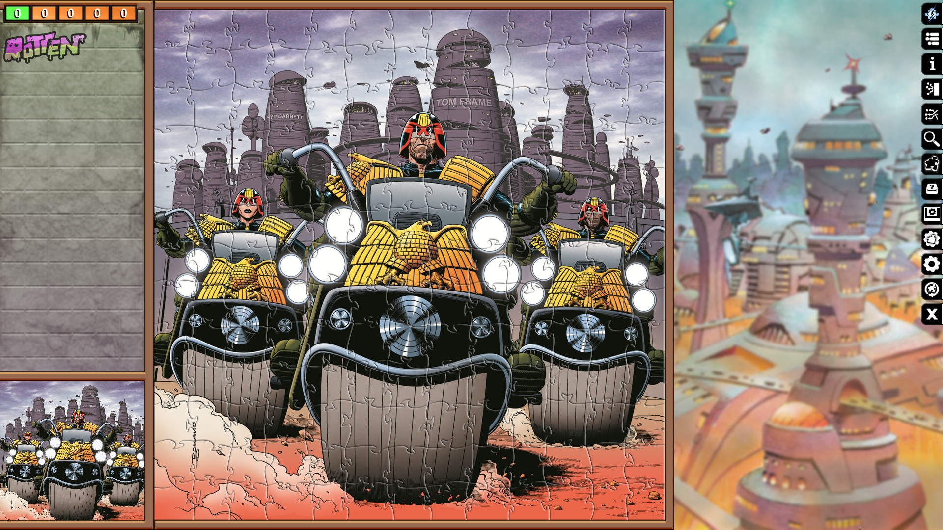 Pixel Puzzles Ultimate - Puzzle Pack: 2000 AD screenshot 14