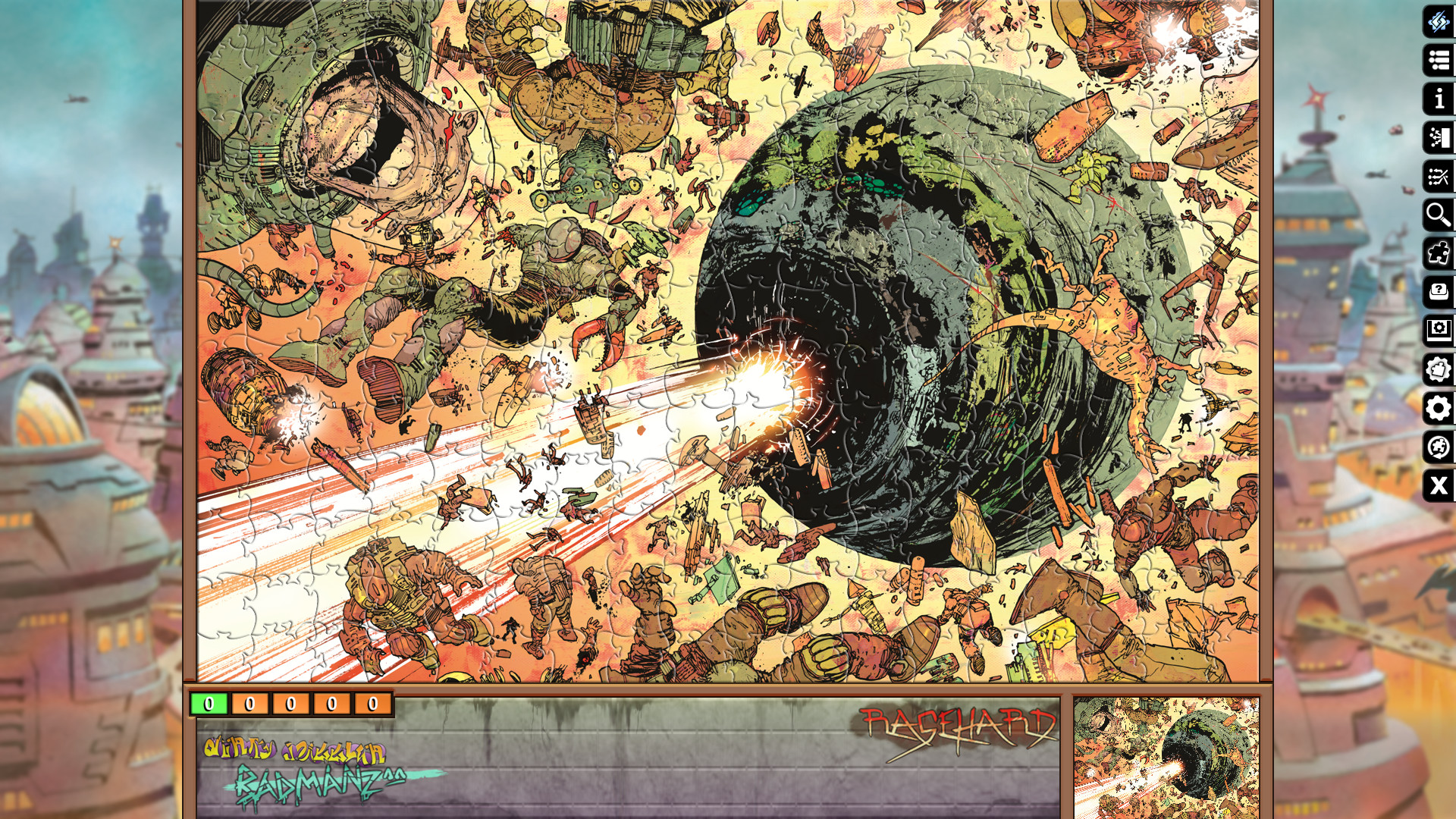 Pixel Puzzles Ultimate - Puzzle Pack: 2000 AD screenshot 12