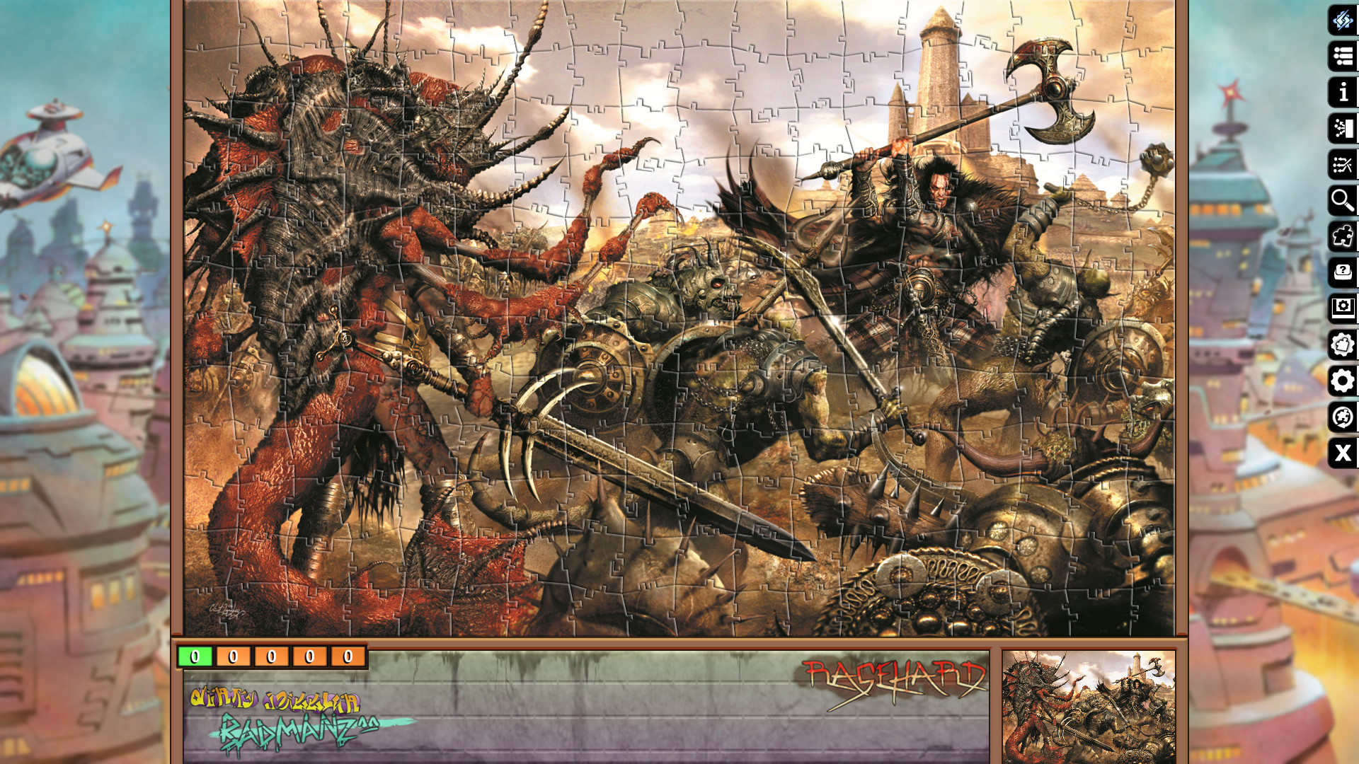Pixel Puzzles Ultimate - Puzzle Pack: 2000 AD screenshot 3