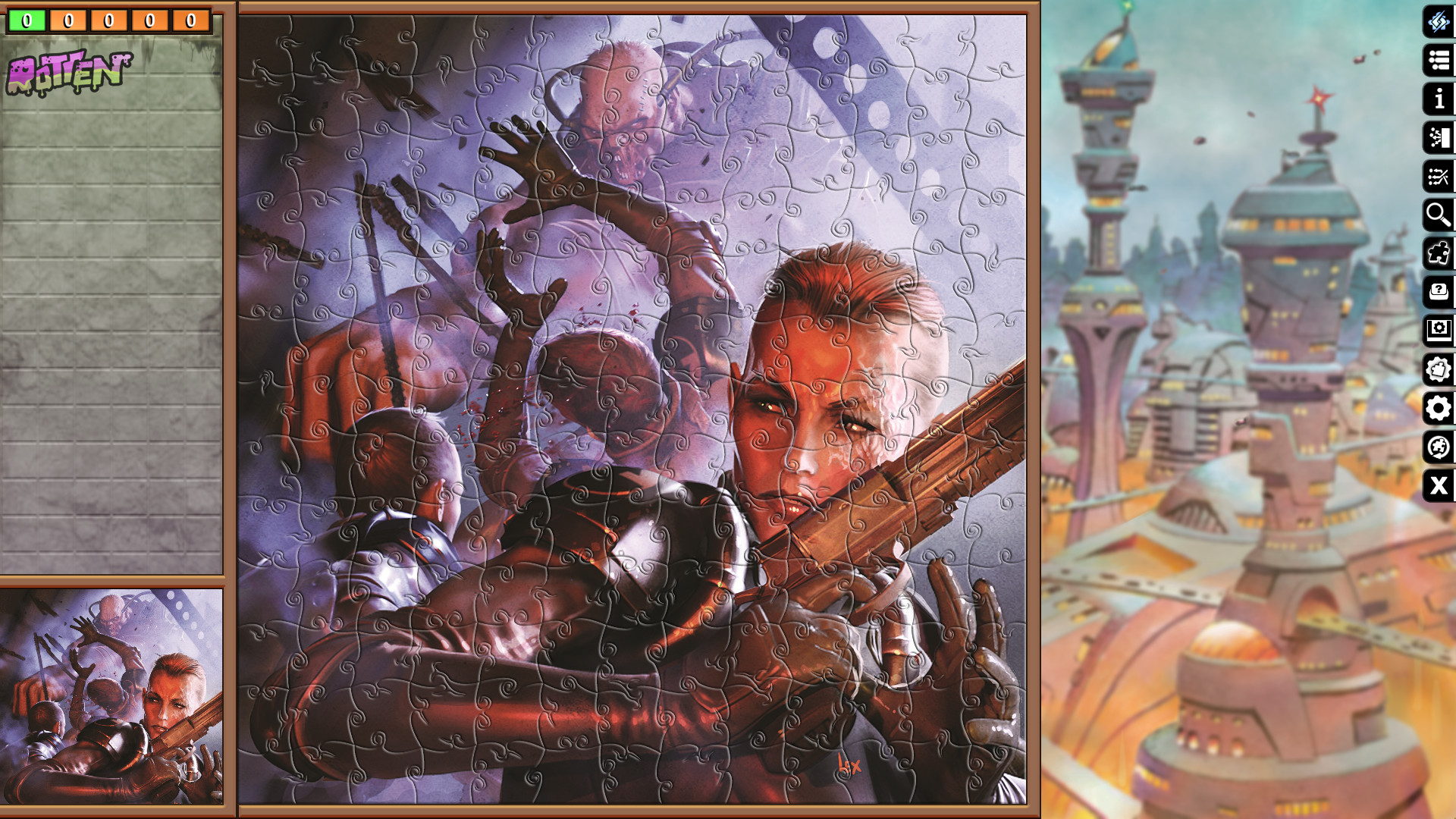 Pixel Puzzles Ultimate - Puzzle Pack: 2000 AD screenshot 6