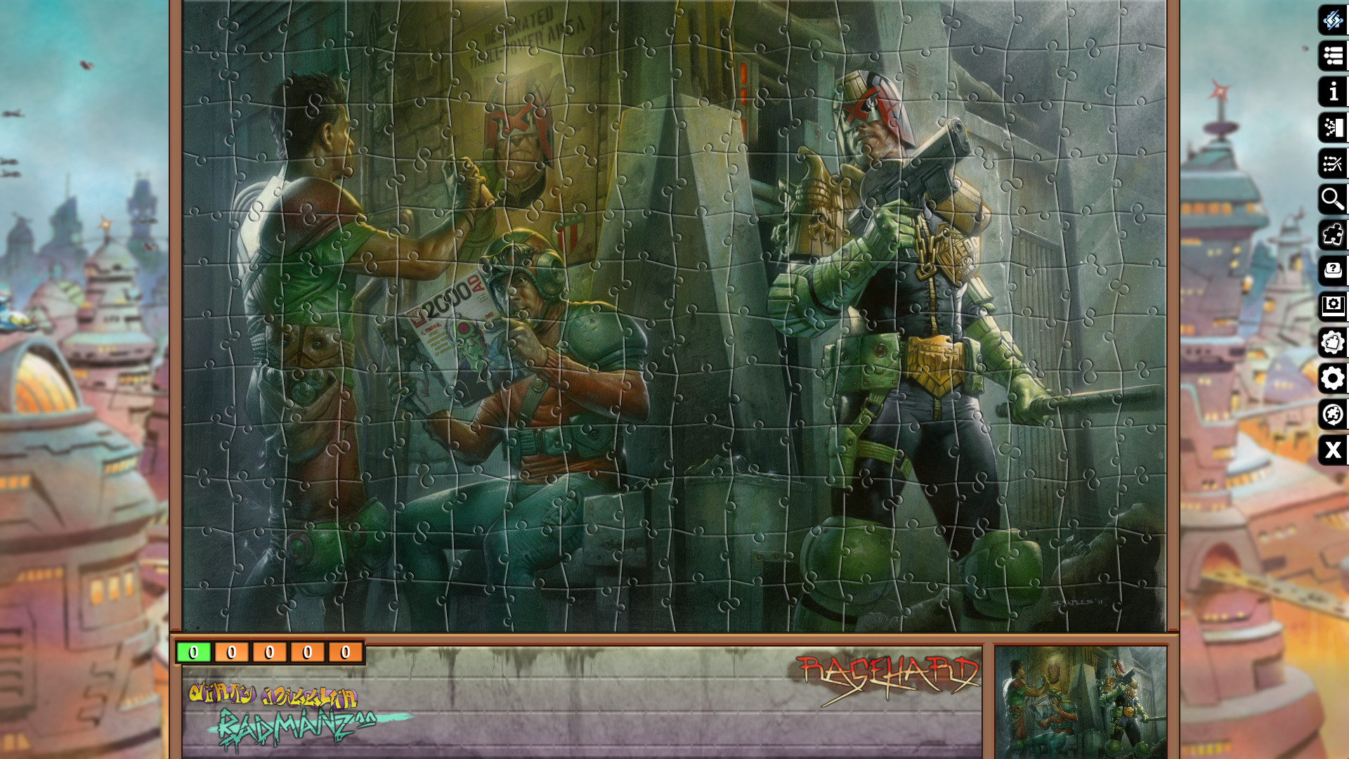 Pixel Puzzles Ultimate - Puzzle Pack: 2000 AD screenshot 11