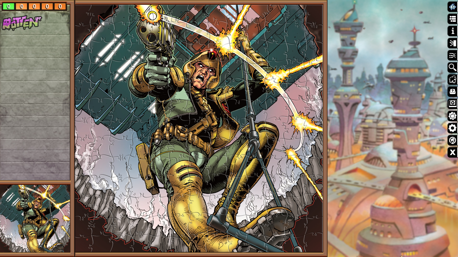 Pixel Puzzles Ultimate - Puzzle Pack: 2000 AD screenshot 8