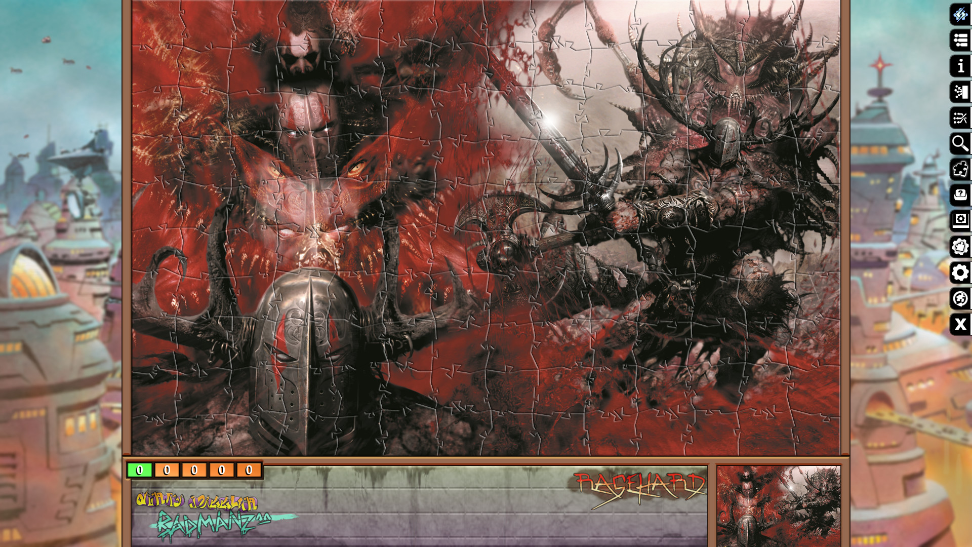 Pixel Puzzles Ultimate - Puzzle Pack: 2000 AD screenshot 2