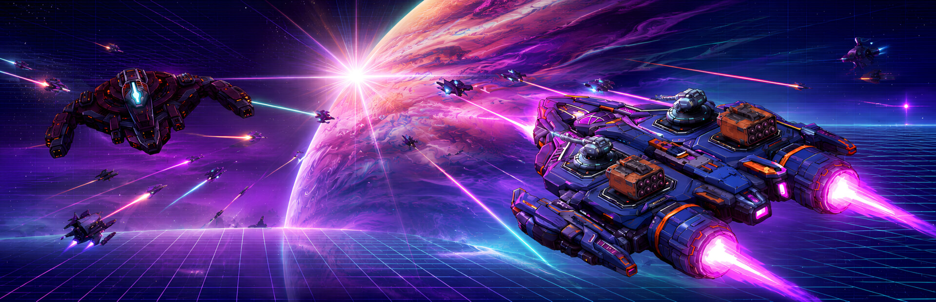 Neon Armada - Solar Storm Demo