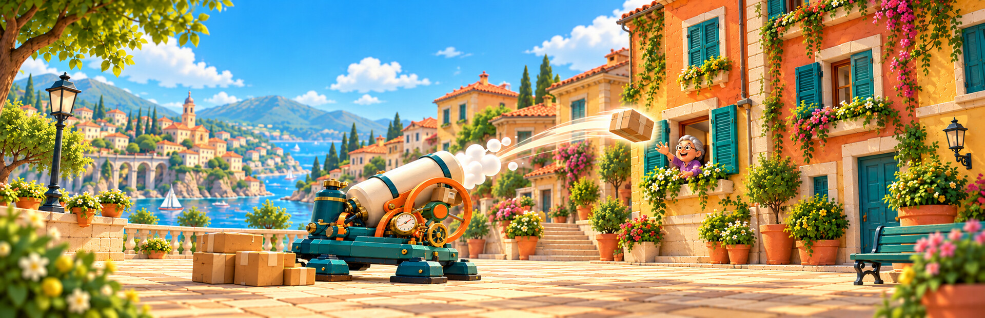 Parcel Cannon