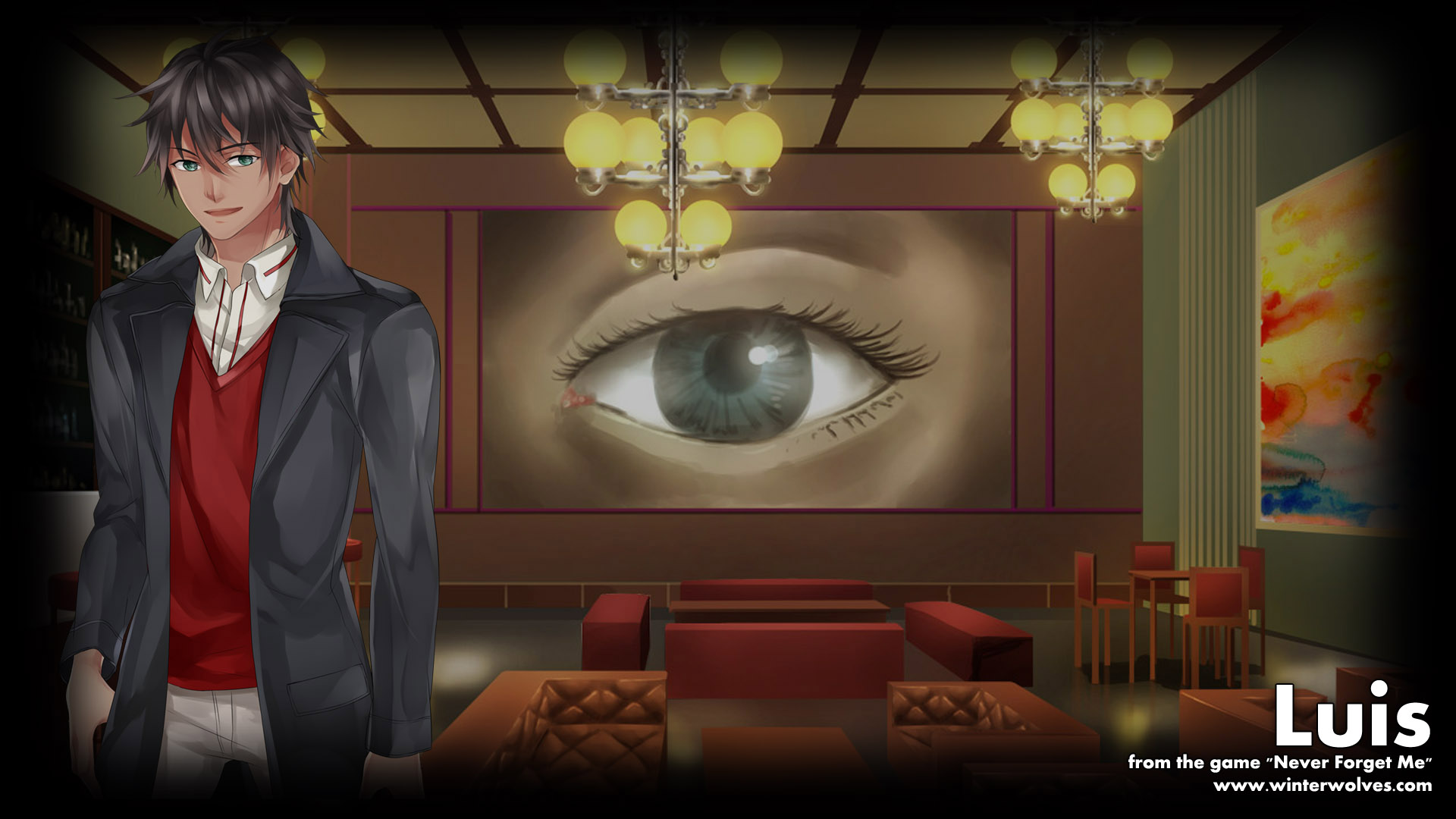 Never Forget Me MP3+Wallpapers screenshot 1