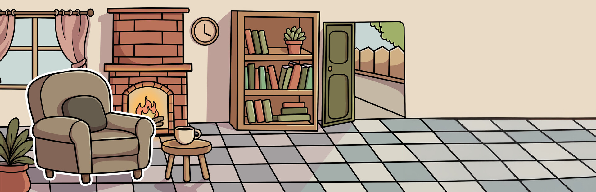 Cozy Sticker Home Demo