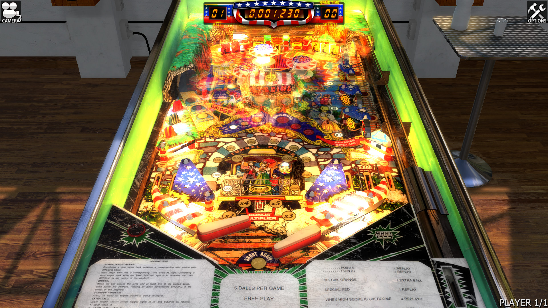Zaccaria Pinball - VR screenshot 2