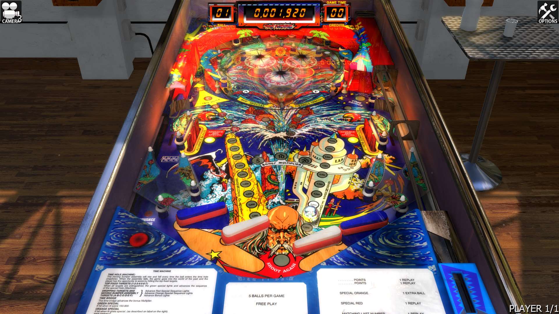 Zaccaria Pinball - VR screenshot 1