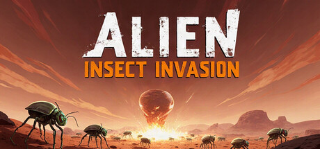 Alien Insect Invasion — Steam header