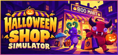 Halloween Shop Simulator — Steam header
