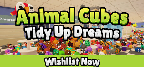 Animal Cubes: Tidy Up Dreams — Steam header