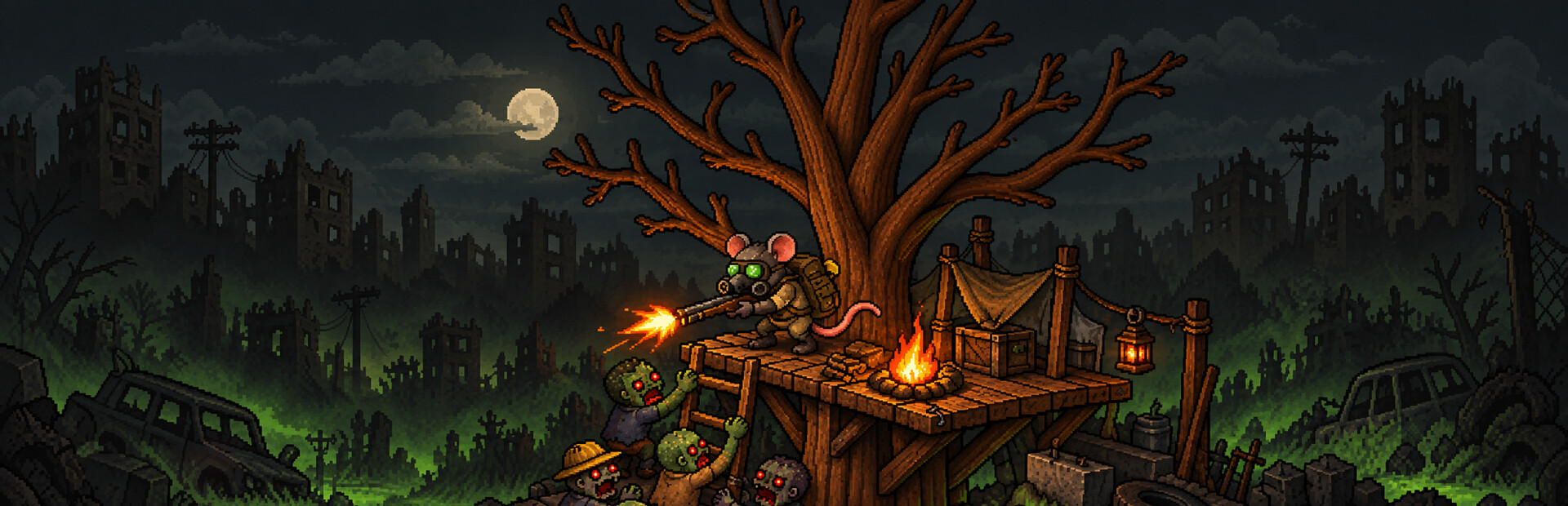 Survivor Rat vs Zombies
