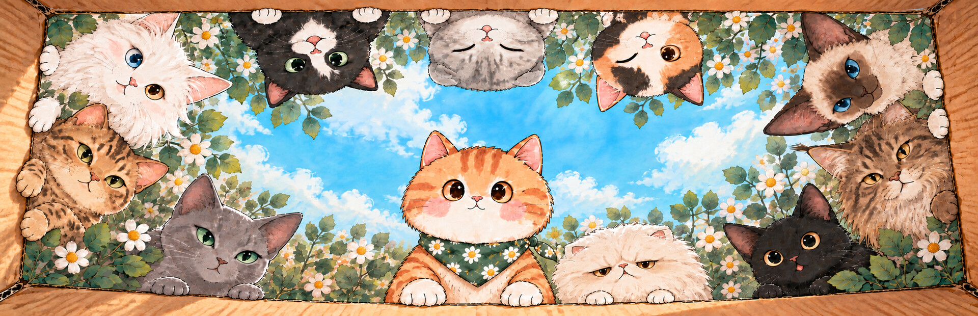 Boxes Grow Cats Demo