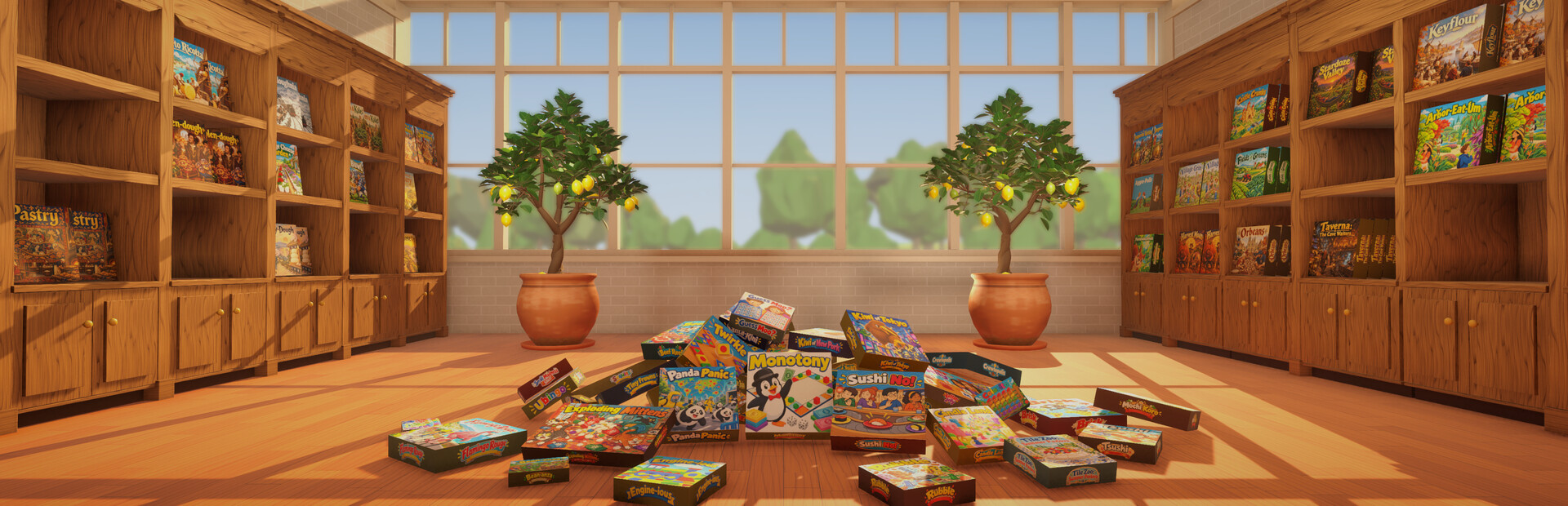 The Cozy Board Game Shop: Tidy Up