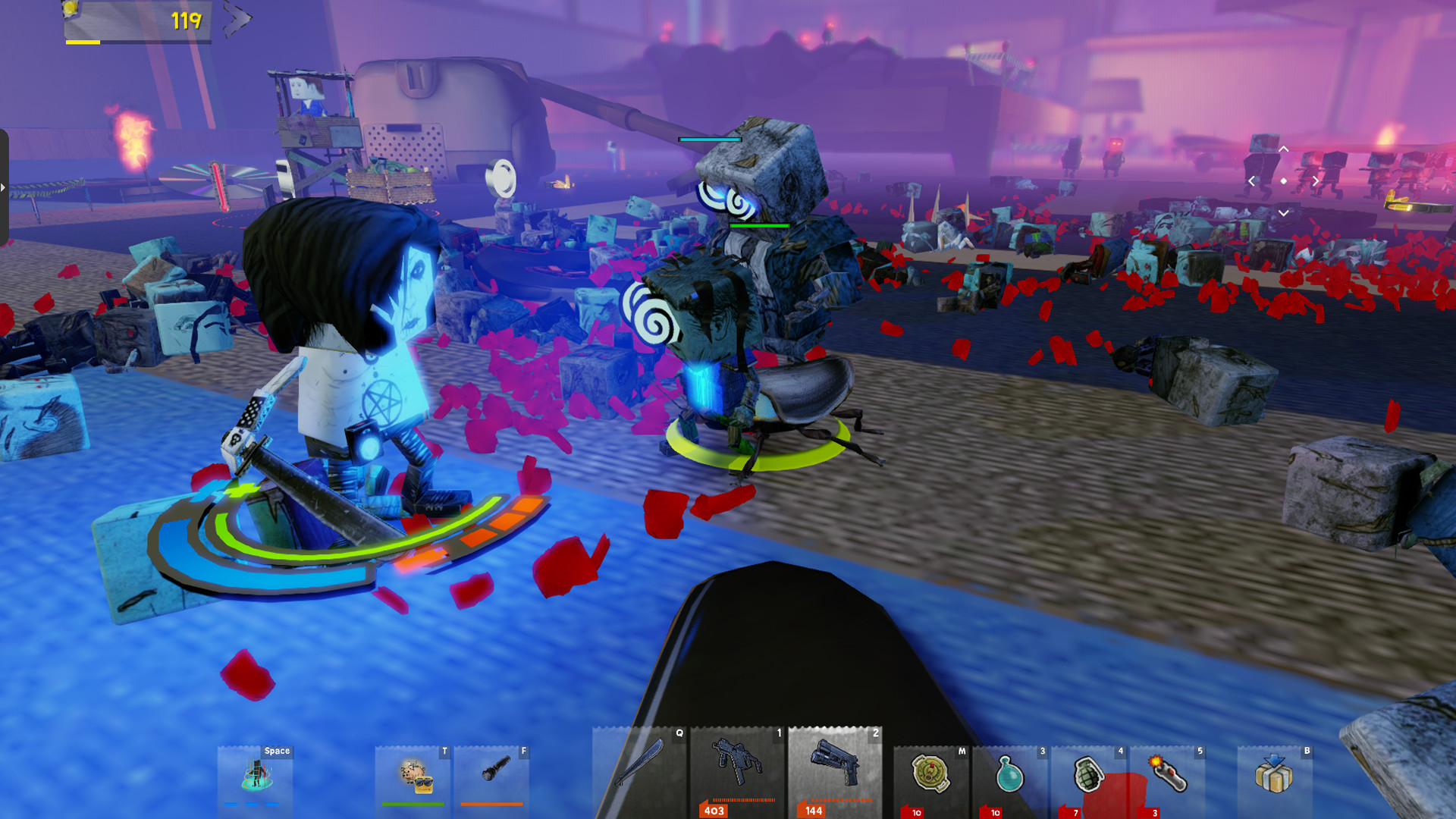 Squareface - PAPER BLEEDS screenshot 2