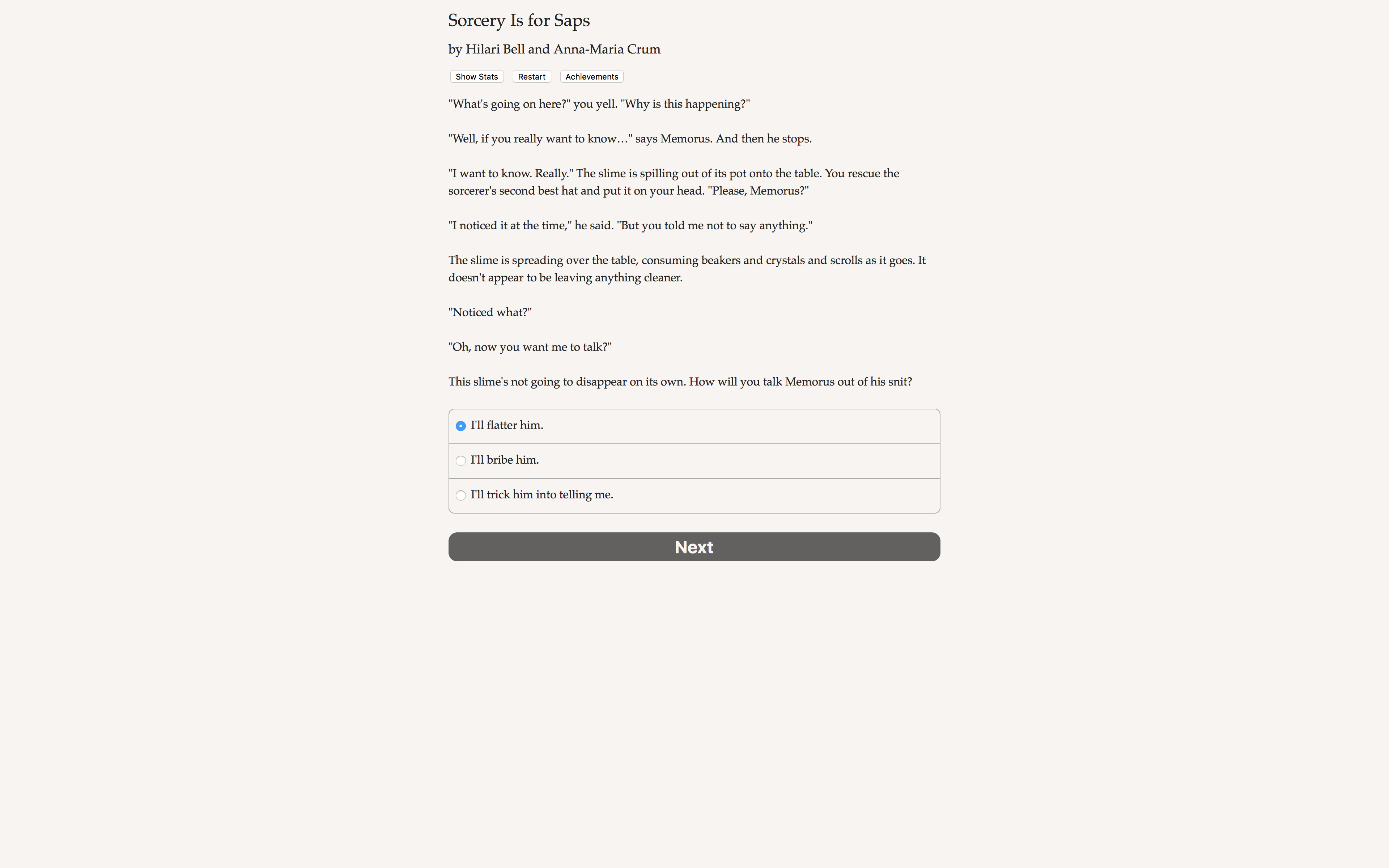 Sorcery Is for Saps screenshot 6