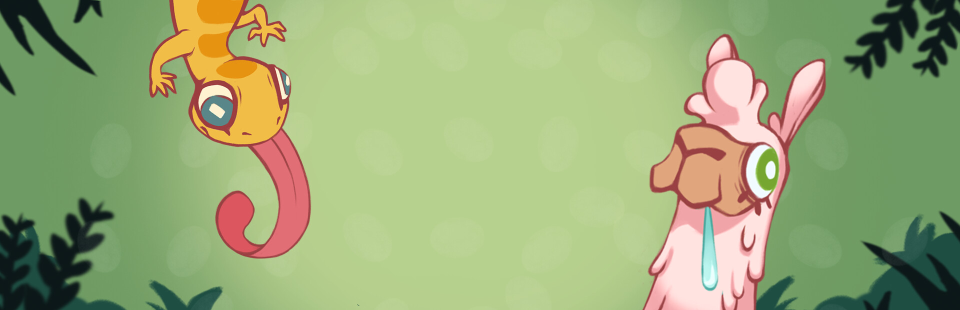 Llama and Lizard