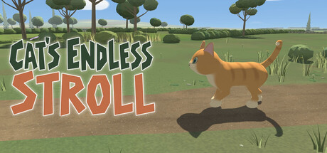 Cat's Endless Stroll — Steam header