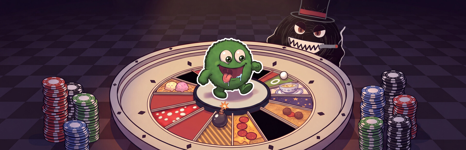 Odds & Eats: A Roulette Roguelike