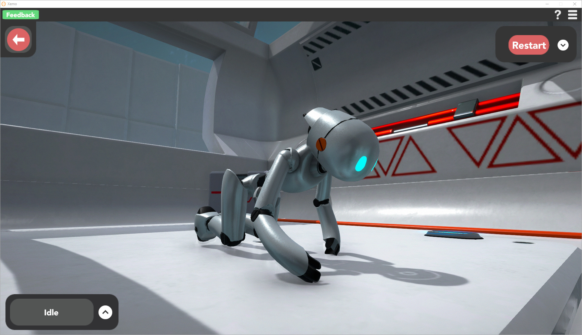 Xemo : Robot Sim screenshot 2