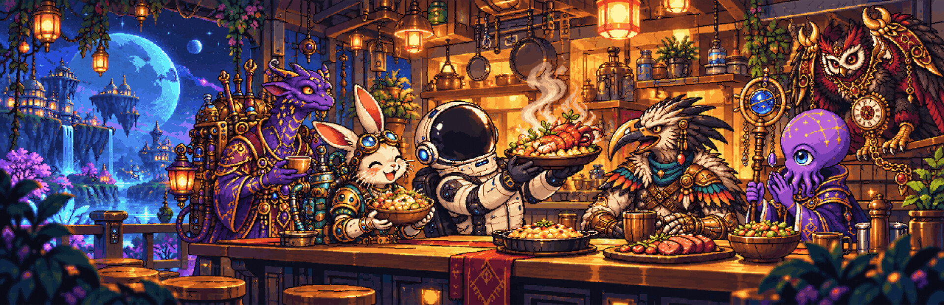 Alien Planet Restaurant
