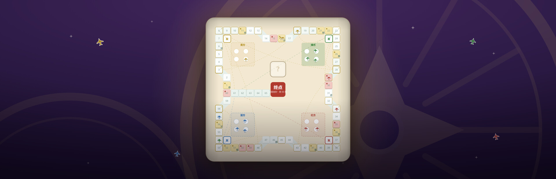 紫微斗数-命运飞行棋