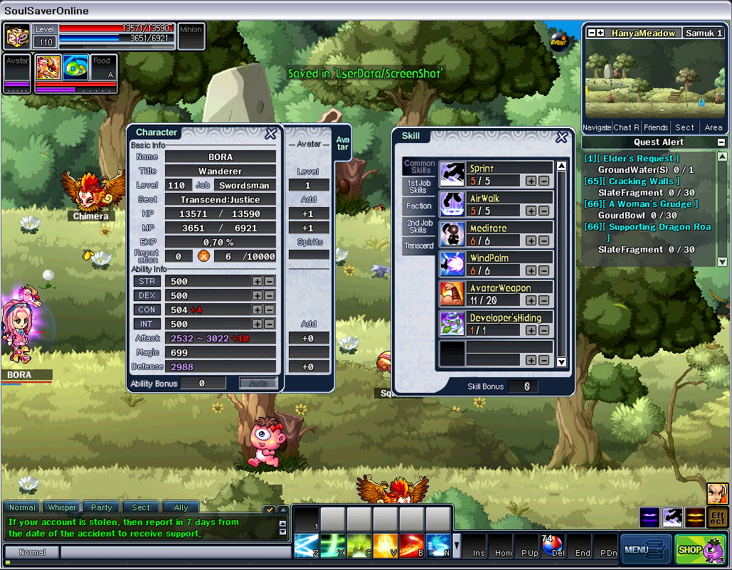 SoulSaverOnline screenshot 6