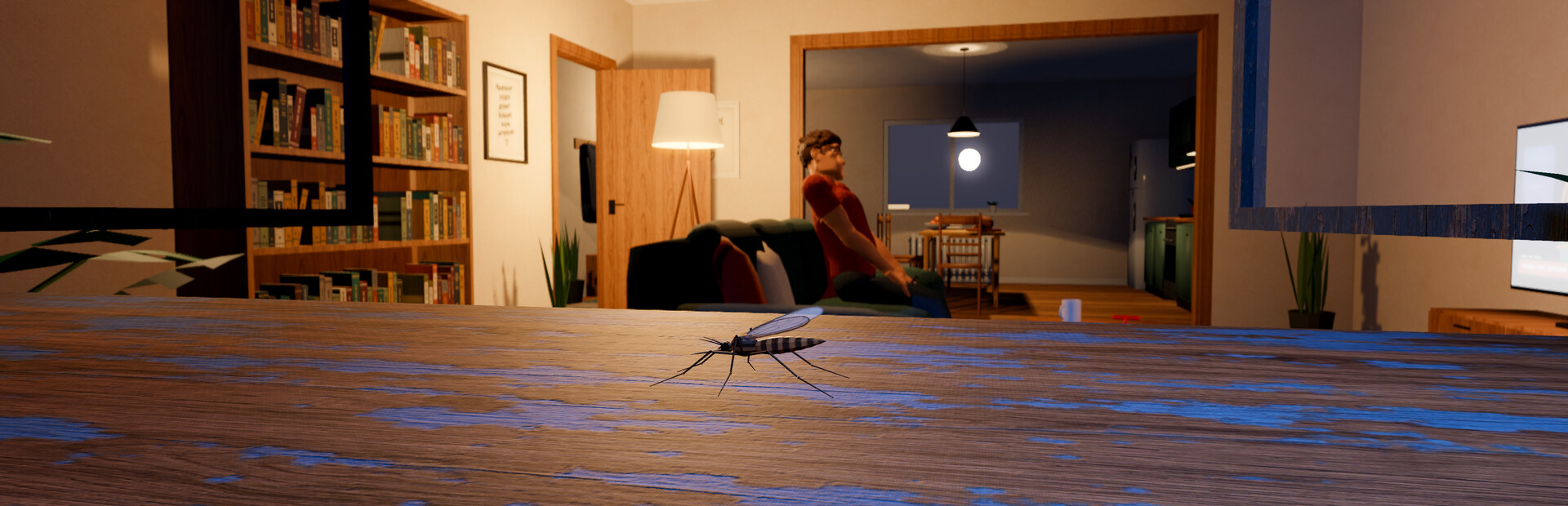 Quiet Evening: Mosquito Simulator